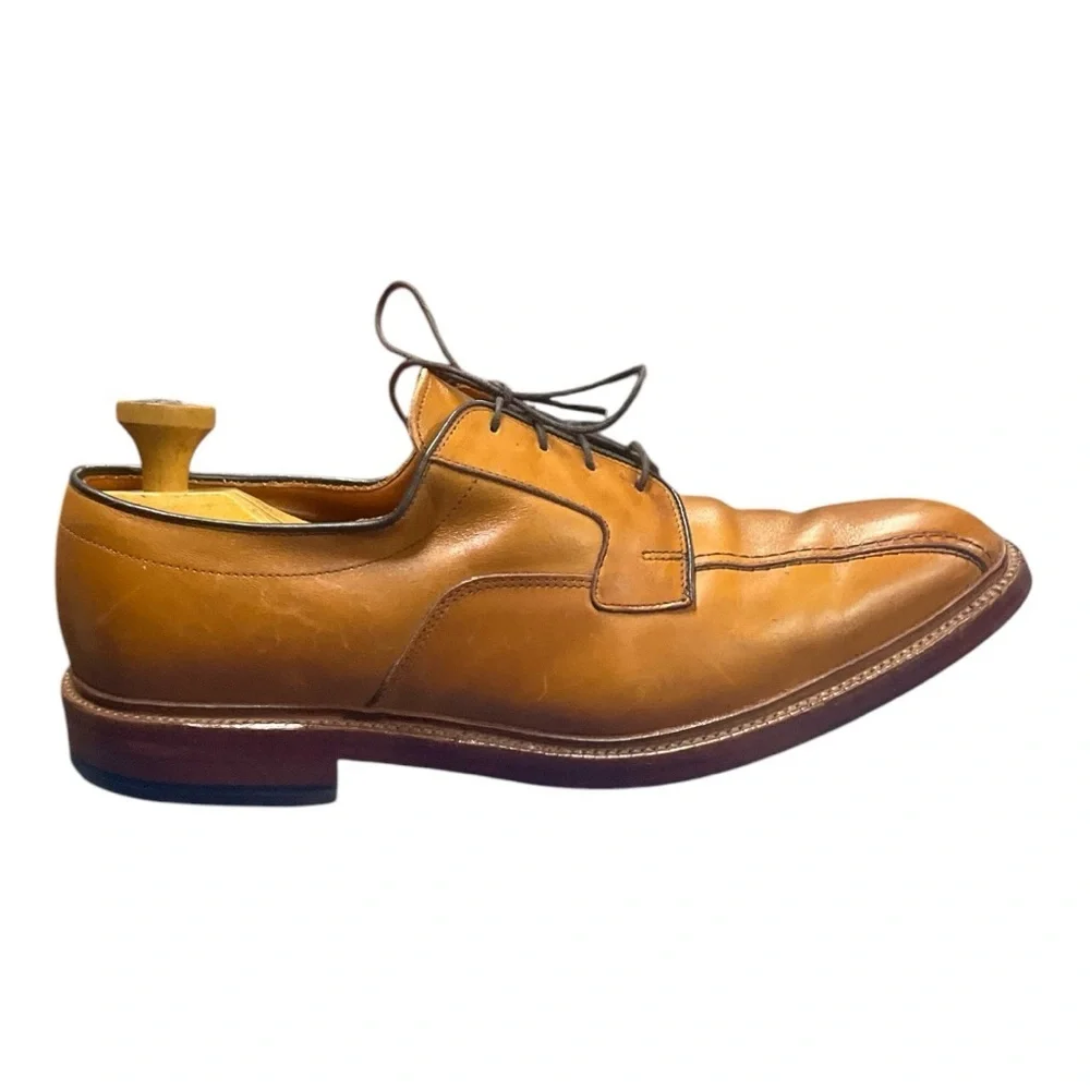 🪵 Allen Edmonds Hillcrest Blucher Oxfords | Men’s Leather Lace-Ups | Like New 👞